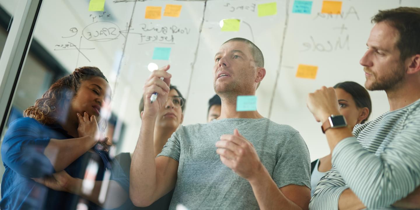 collaboration teamwork agile scrum planning project management