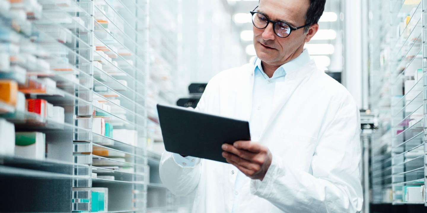 Pharmacist healthcare medication inventory