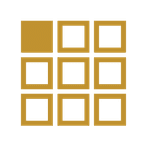 An icon depicting an existing library for a learning management system.